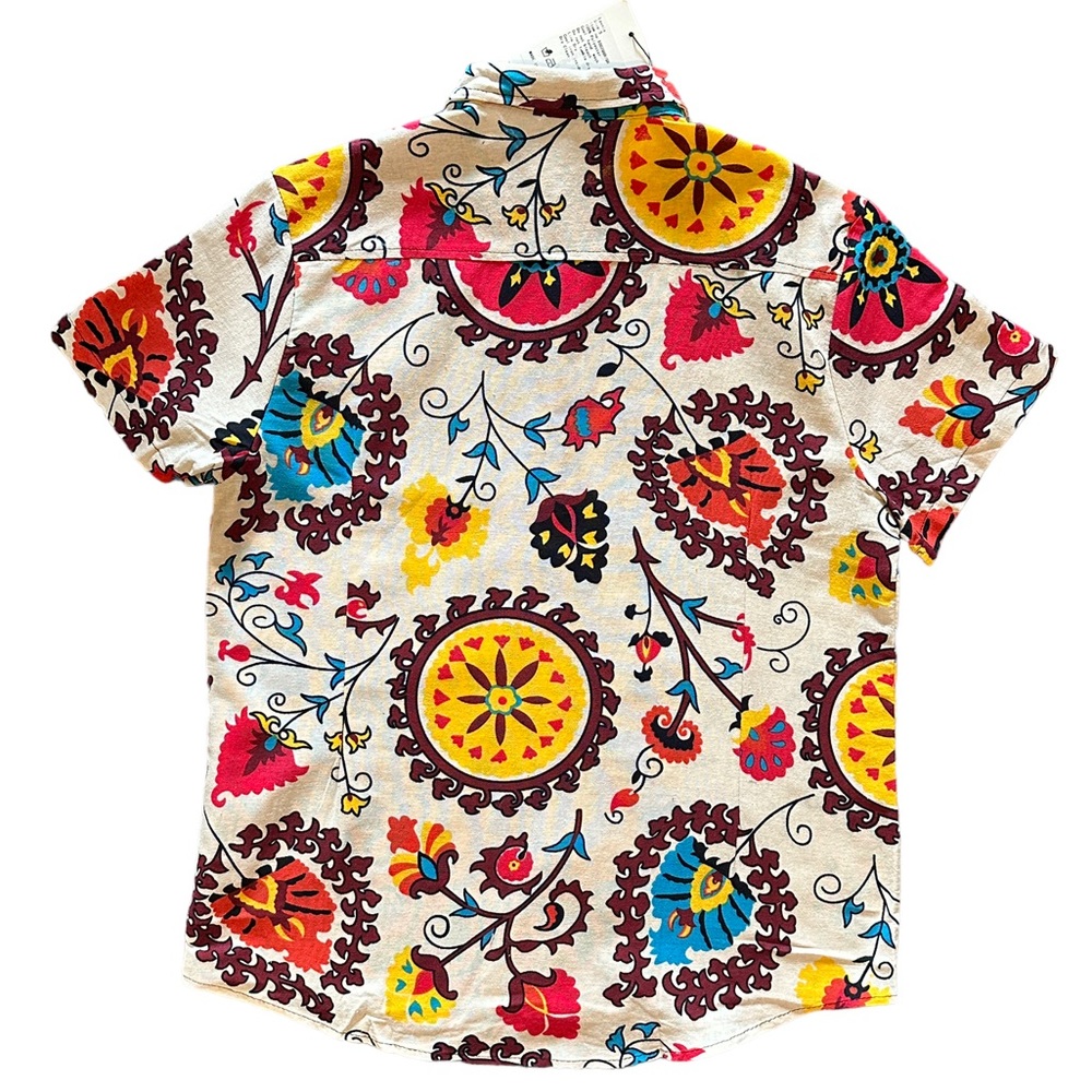 Lavnis Summer Button Down Shirt (Size: Small) - Picture 7 of 7